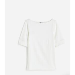 Madewell Elbow-Sleeve Boatneck Tee